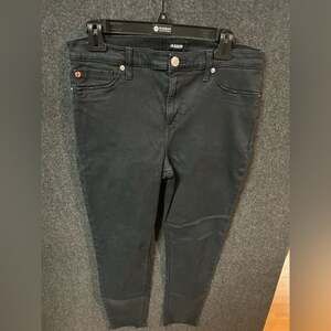 Hudson Midrise Black Jeans Size 31
